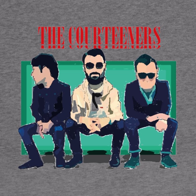 The Courteeners Group Art For Rock Music Lover, by engmaidlao